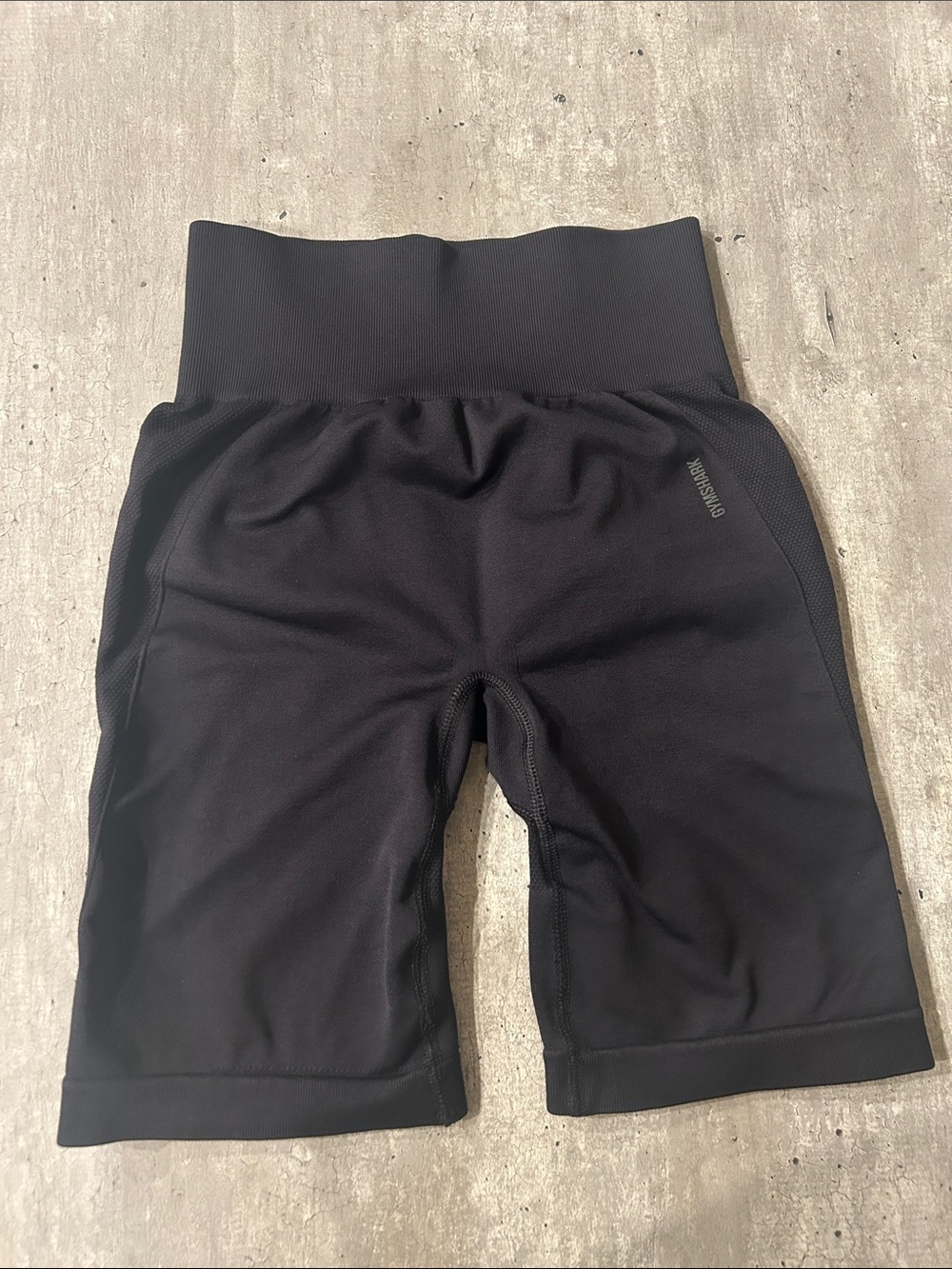 Gymshark Black Performance Shorts with Logo size S